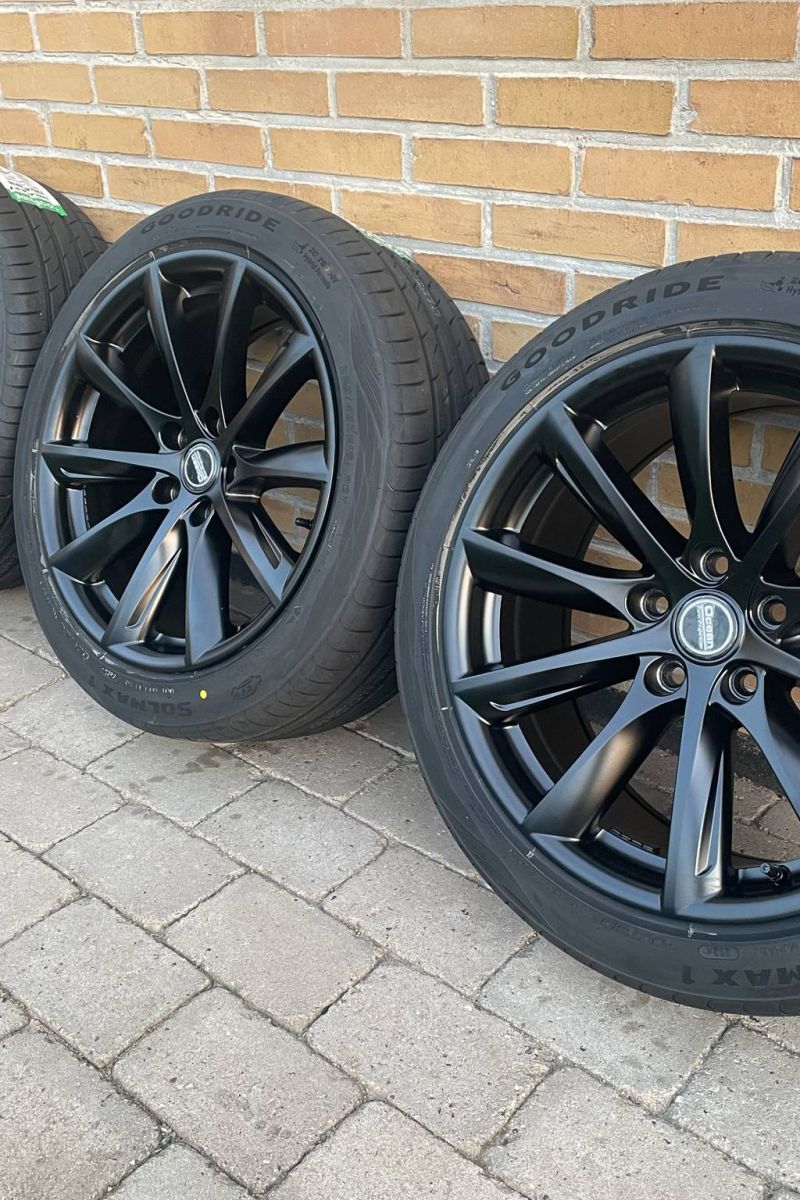 18” Nye Tesla 3 sommerhjul med BLE ventiler – ref 100